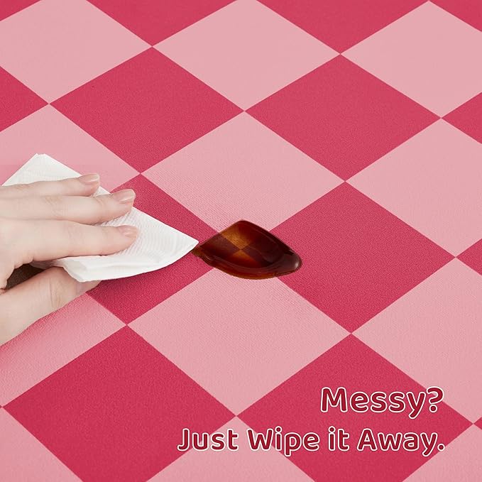 Checkered Dog Feeding Mat, Absorbent Mats - Image 6