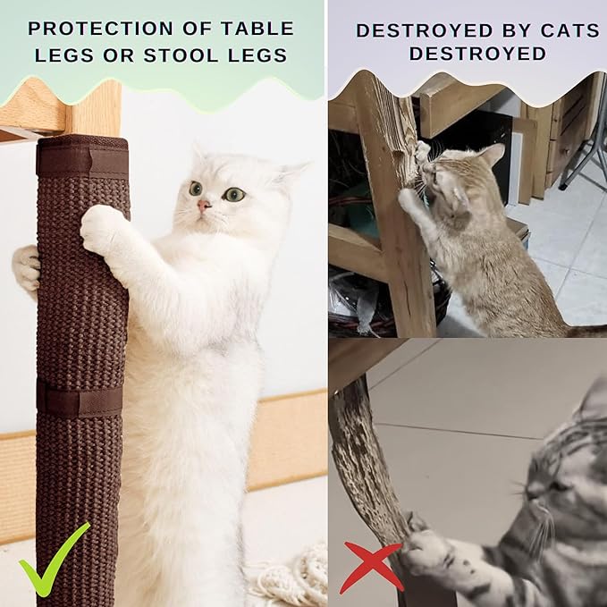 JanYoo 2 Pieces Cat Scratcher Mat - Image 5
