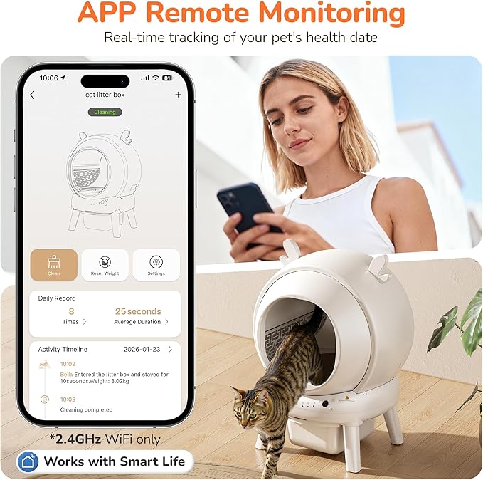 Automatic Self Cleaning Litter Box, Cat Litter Box - Image 4