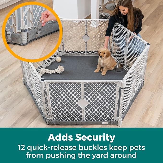 MyPet SecureMat Hexagon Pet Mat, Graphite - Image 3
