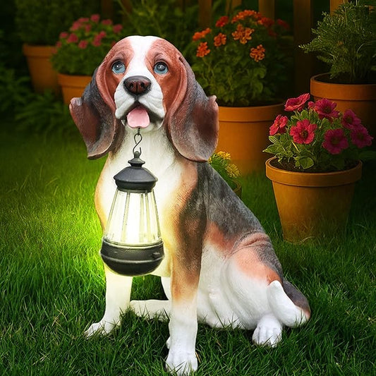 Beagle Dog Garden Statue by Sprgarde