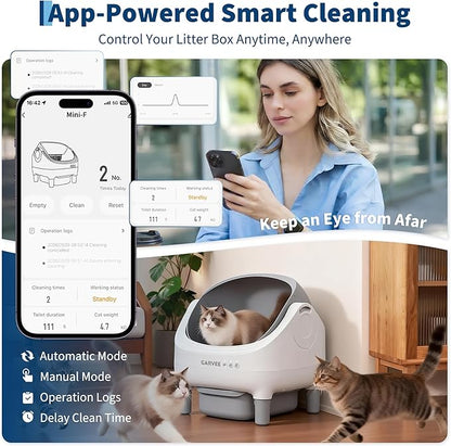 GarveeHome Self Cleaning Litter Box, Automatic Cat Litter Box - Image 7