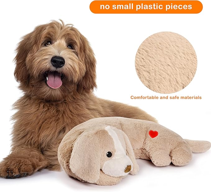 Moropaky Puppy Heartbeat Toy Heartbeat Stuffed Toy - Image 6