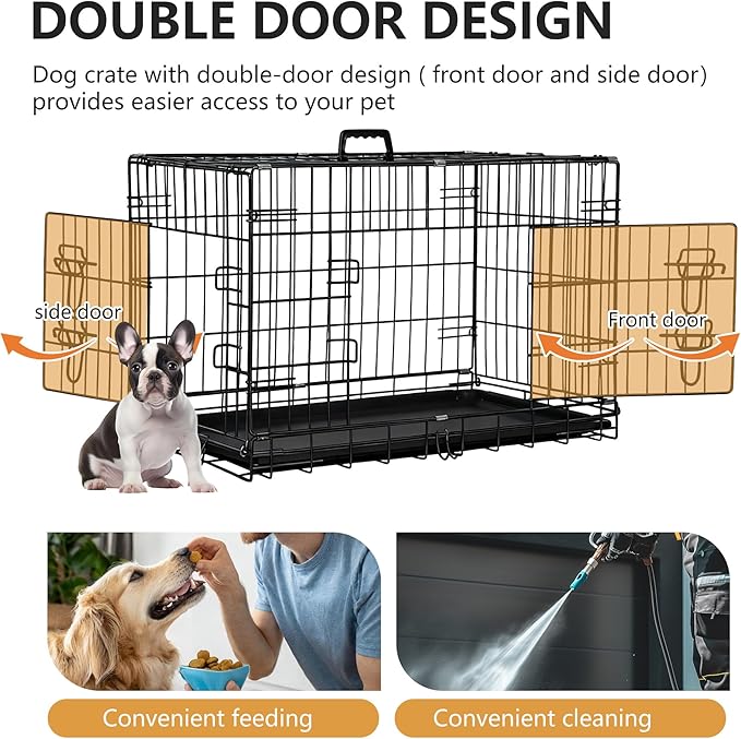 FDW 30-Inch Dog Crate Pet Cage - Image 4