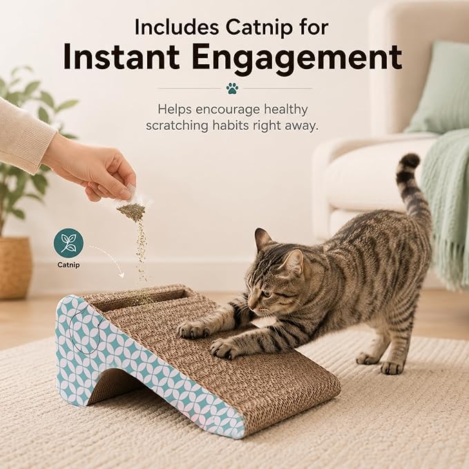 PrimePets Cat Scratcher Cardboard - Image 8