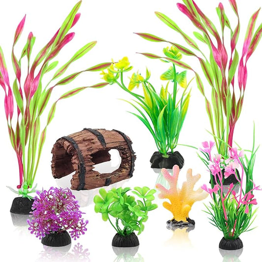 QUOZUO Small Fish Broken Barrel Decor Fish Tank Decorations Aquarium by QUOZUO