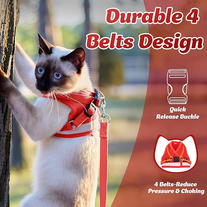 Supet Cat Harness and Leash Set - Image 3