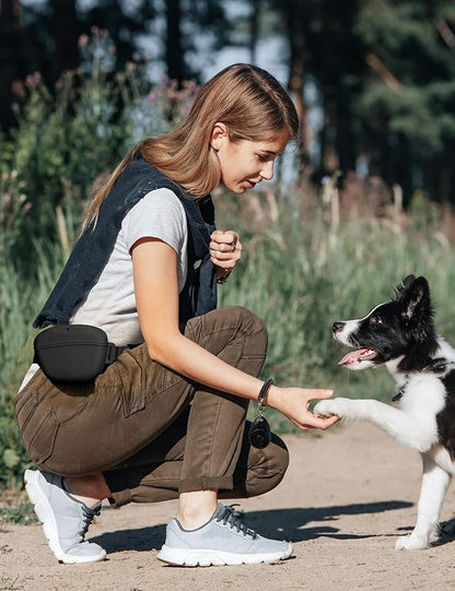 heouvo Dog Treat Pouch with Training Clicker, Upgrade Stronger Magnetic Closure - Image 3