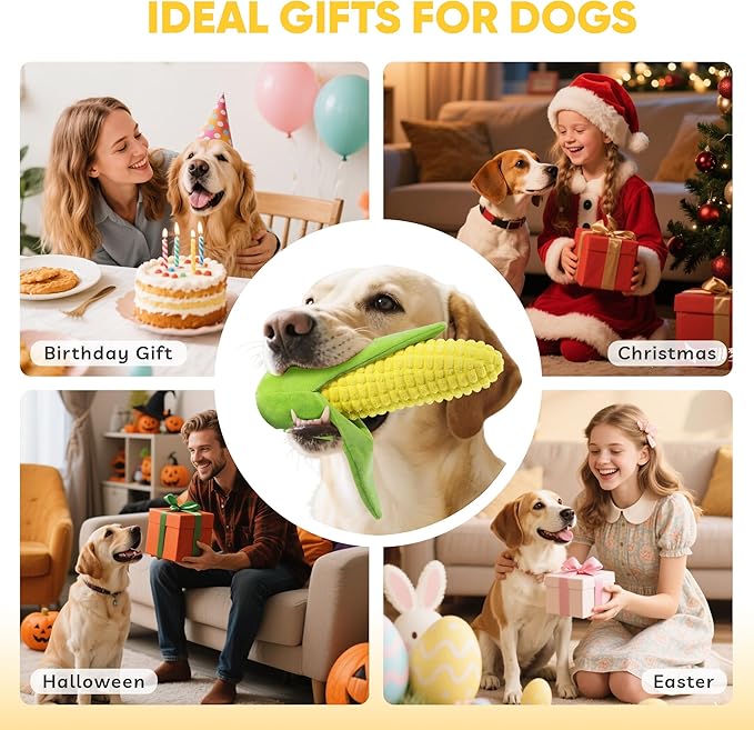Vitscan Tough Dog Toys for Not Aggressive Chewers, Durable Dog Chew Toys for - Image 8