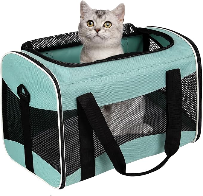 Cat Dog Carriers Soft-Sided Pet Carrier Large Cats - Image 6