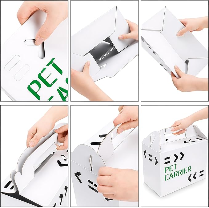 Coloch 20 Pack Cardboard Pet Carrier - Image 5