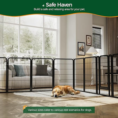 Yaheetech Dog Playpen Outdoor, 40 inch 12 Panels Dog Pen Indoor Heavy Duty - Image 3