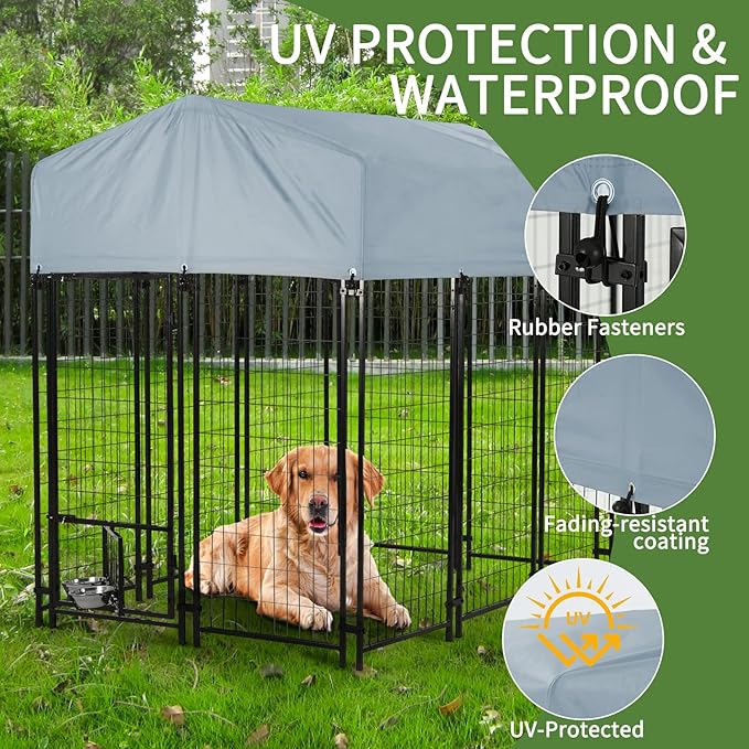 Outdoor Dog Kennel Outside Run - Image 4