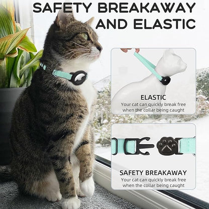 AirTag Cat Collars, Stretchy Collar - Image 4