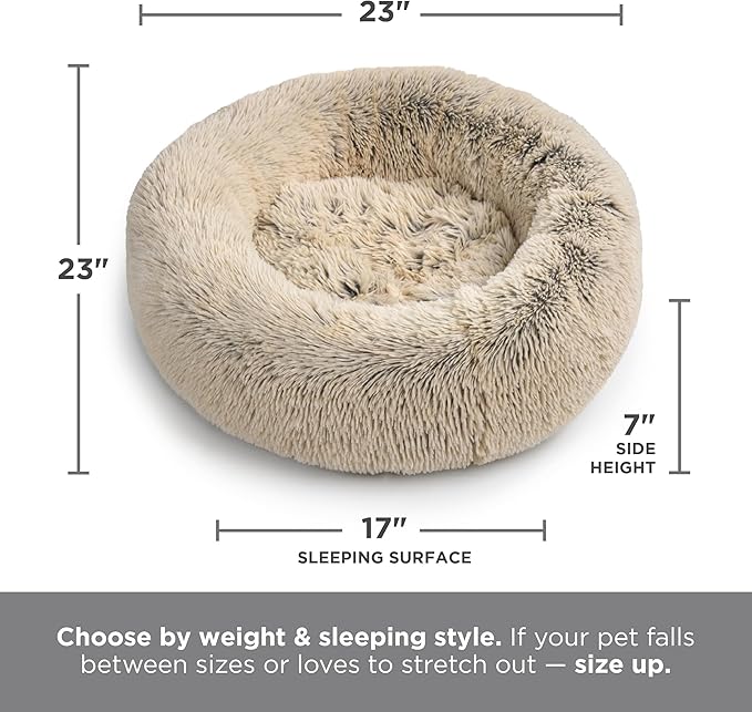 Best Friends by Sheri The Original Calming Donut Dog Bed - Image 9