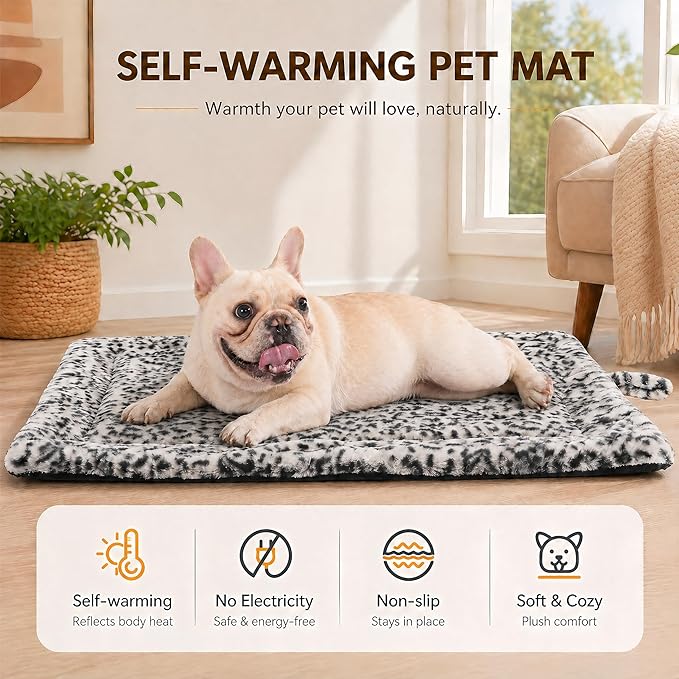 Self Warming Cat Pad for Cats and Dogs, Non Electric Thermal Pet Mat, Washable - Image 2
