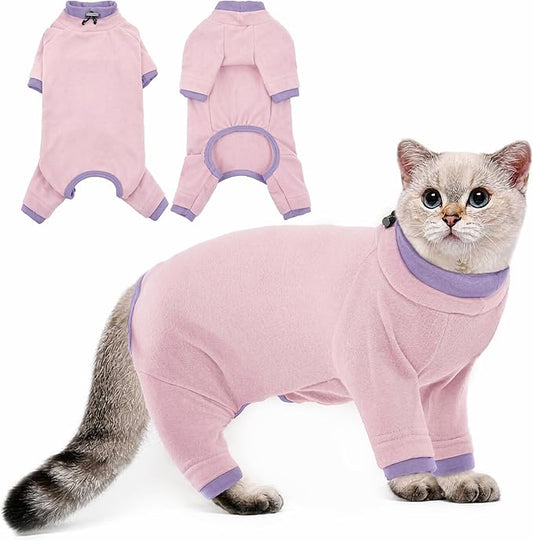 PUMYPOREITY Cat Anti-Licking Sweater – Reduce Over-Grooming & Fur Shedding by PUMYPOREITY
