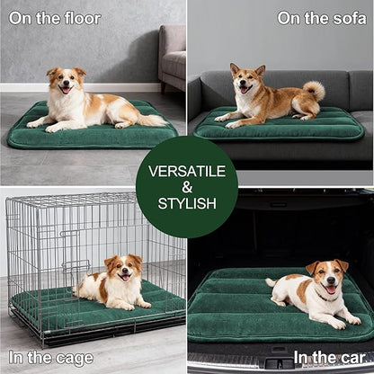Dog Bed Mat, Reversible Dog Crate Pad - Image 8