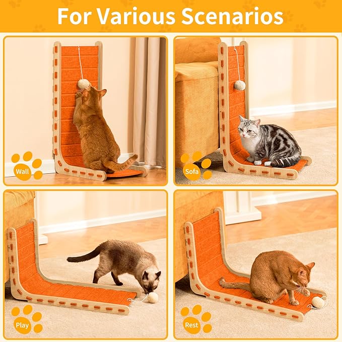 Cat Scratch Pad Felt Cat Scratcher - Image 7