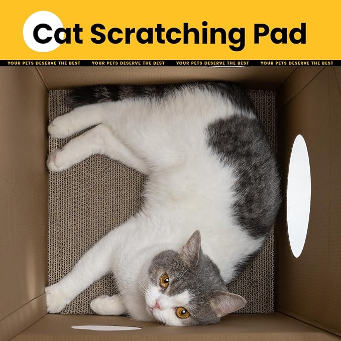 Conlun Cardboard Cat House - Image 8