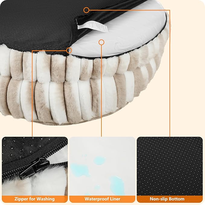 Dwanton Orthopedic Dog Bed for Medium Dogs - Image 6