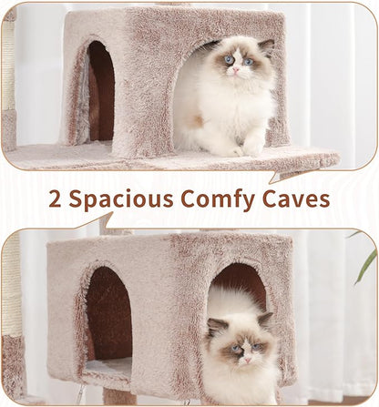 Gitelsnour Cat Tree for Indoor Cats, Sturdy Cat Tree House - Image 4