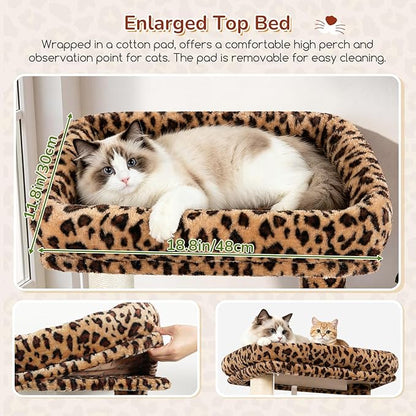 Globlazer Leopard Cat Tree Tower - Image 2