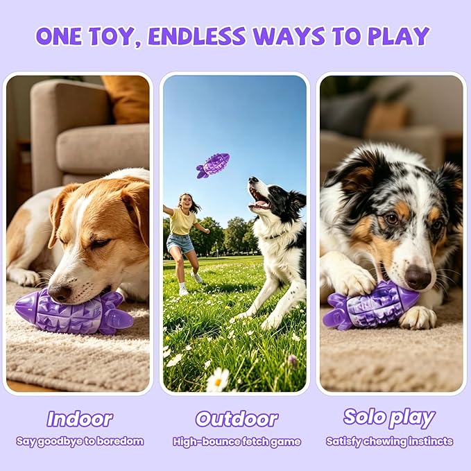 YINEYA Tough Dog Toys for Aggressive Chewers, Durable Dog Chew Toys for Medium - Image 5
