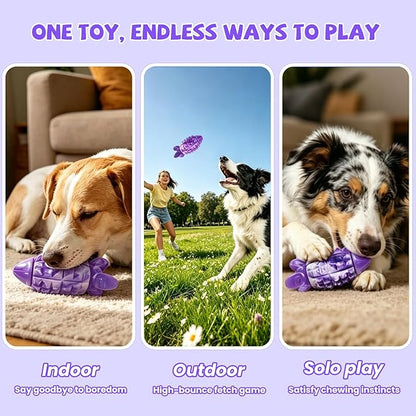 YINEYA Tough Dog Toys for Aggressive Chewers, Durable Dog Chew Toys for Medium - Image 5