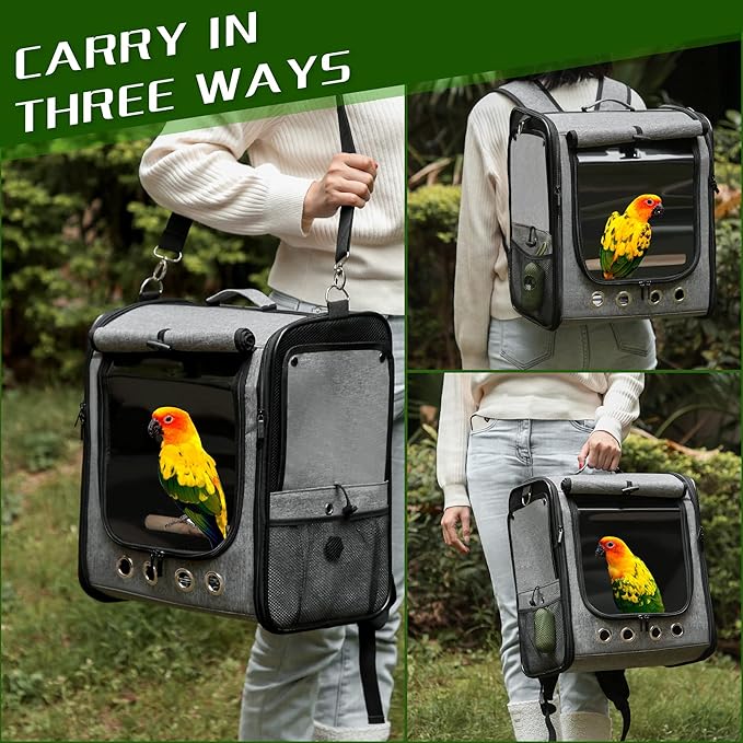 Bird Carrier Bag Bird Travel Cage - Image 2
