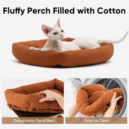 FUKUMARU Cat Scratching Post, Retro-Style Tall Scratch Posts - Image 7