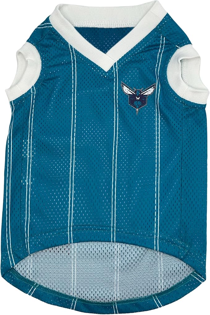 Pets First NBA Charlotte Hornets Dog Jersey, Medium- Tank Top Basketball Pet - Image 2