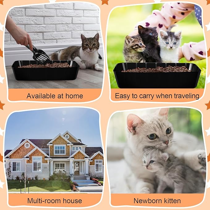 Bokon 50 Pcs 25 Set Disposable Litter Boxes - Image 5