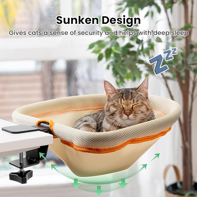 JUNSPOW Cat Desk Bed - Image 3