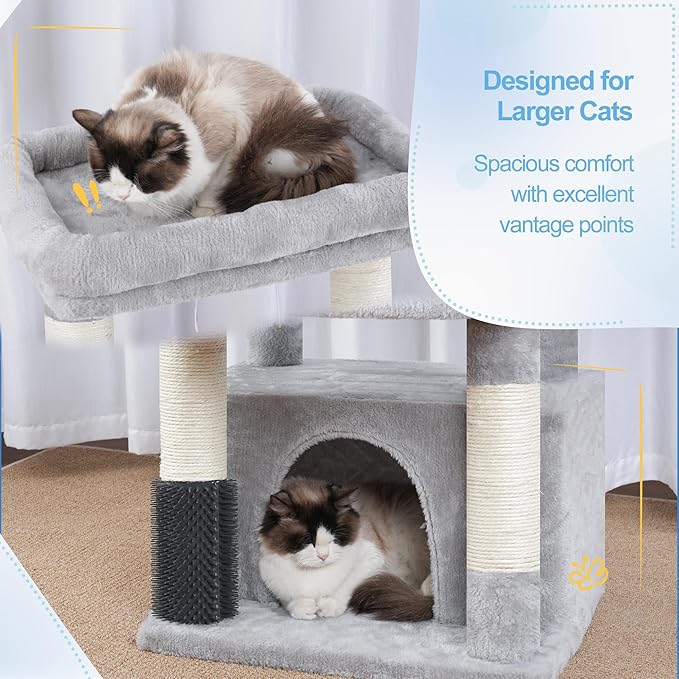 Hey-brother Cat Tree Tower, Scratching Posts - Image 6
