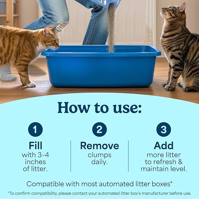 Fresh Step Advanced Clean Paws Multi Cat Clumping Cat Litter - Image 5