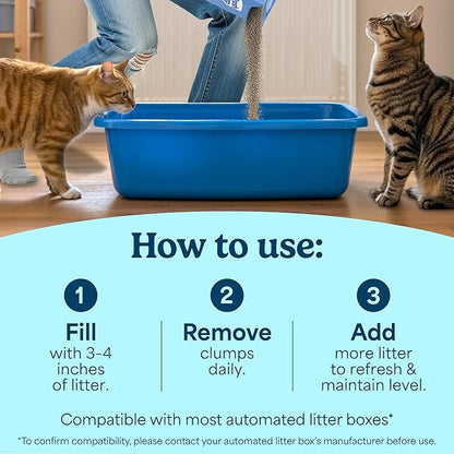 Fresh Step Advanced Clean Paws Multi Cat Clumping Cat Litter - Image 5