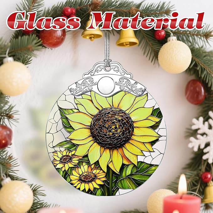 Stained Glass Ornament, Christmas Ornaments, Christmas Decorations - Image 3