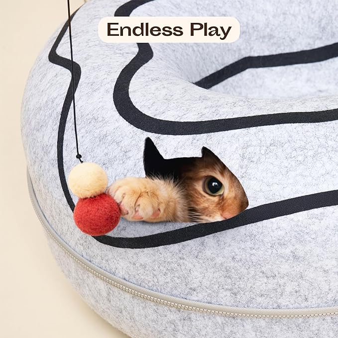 Peekaboo Cat Cave Donut - Image 9