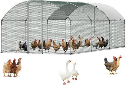 VEVOR Large Metal Chicken Coop by VEVOR