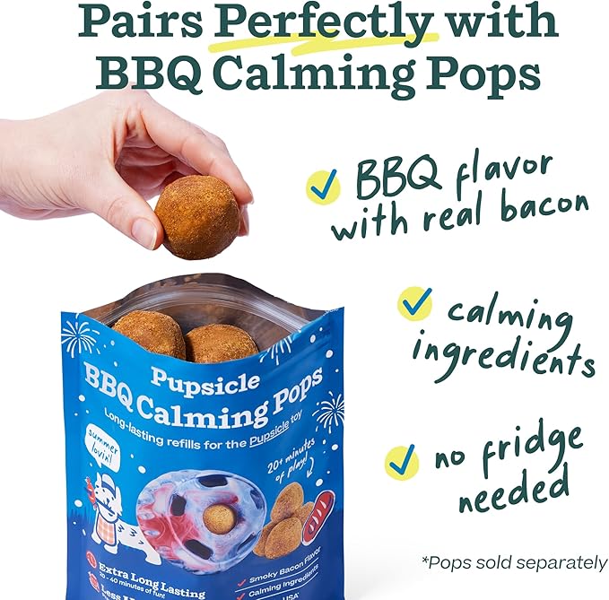 WOOF Pupsicle - Long-Lasting Interactive Dog Ball Toy to Keep Your Pup Busy and - Image 7