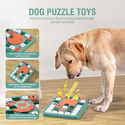 Dog Puzzle Toys, Treat Dispensing Dog Enrichment Toys - Image 2