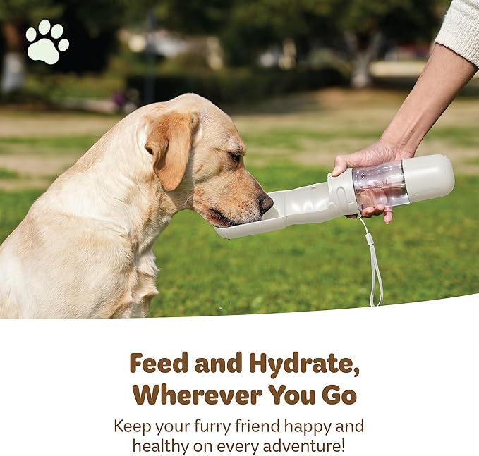 Desired Things Portable Pet Food and Water Dispenser, 2 in 1 Cat & Small Dog - Image 5