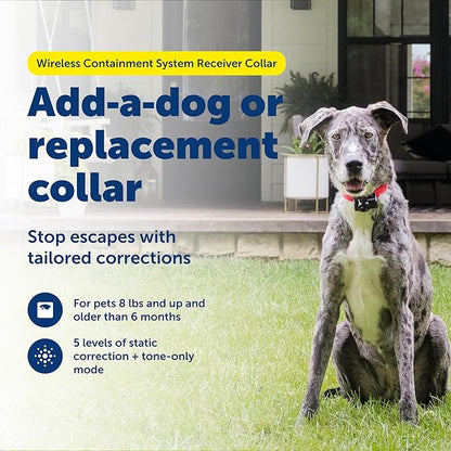 PetSafe Wireless Pet Fence Containment System Receiver Collar Only - Image 2