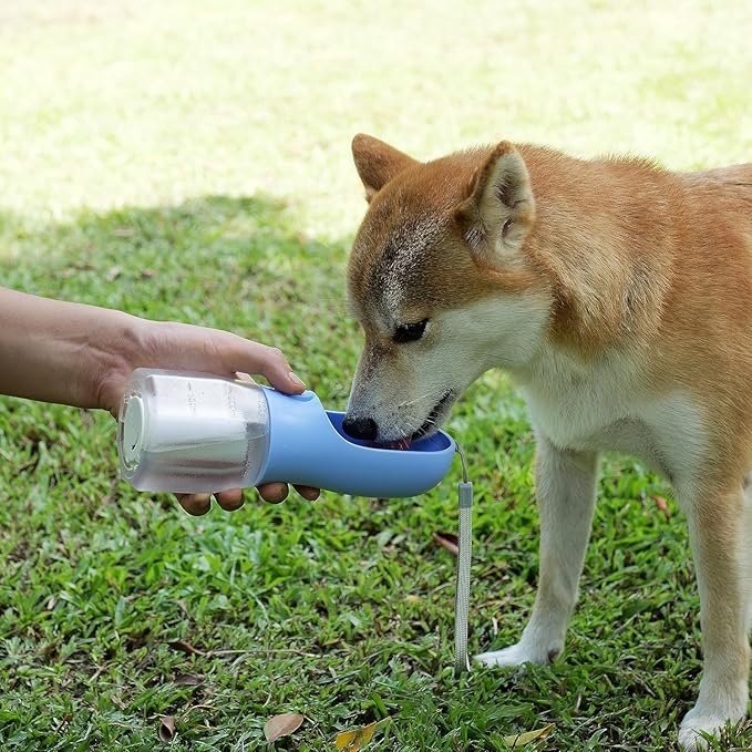 Dog Water Bottle with Food Container, Portable Pet Dog Water Dispenser - Image 5