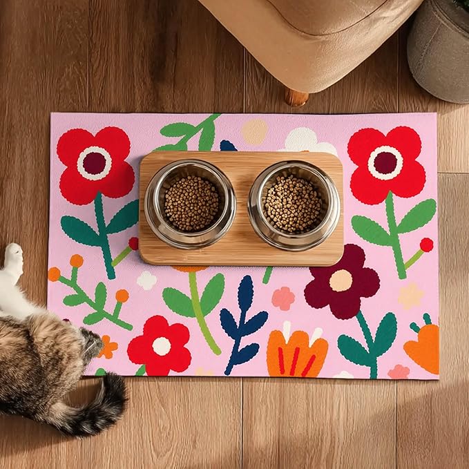 HOMETITUTE Pet Food Mat Non-Slip Mat - Image 5