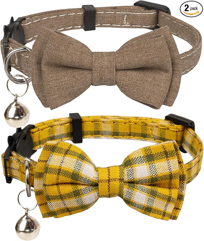 Cat Collar Breakaway Bowtie Safety by Gyapet