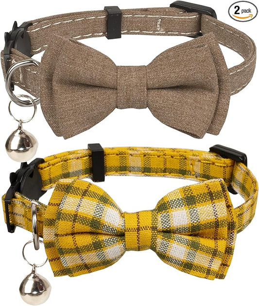 Cat Collar Breakaway Bowtie Safety by Gyapet