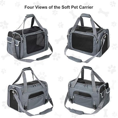 EliteField Deluxe Soft-Sided Pet Carrier, Travel Bag - Image 4