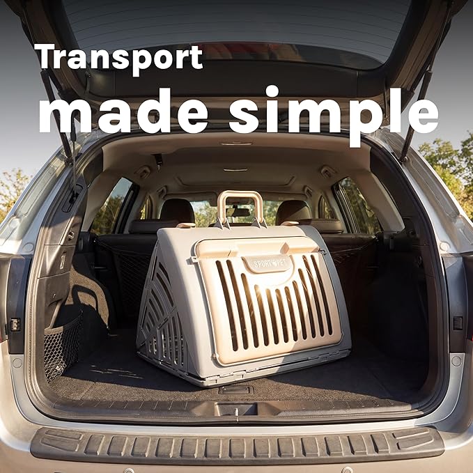 SportPet LARGE Hard-Sided Travel Cat Carrier - Image 12